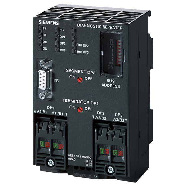 6ES7972-0AB01-0XA0 New Siemens Diagnostic repeaters for PROFIBUS DP